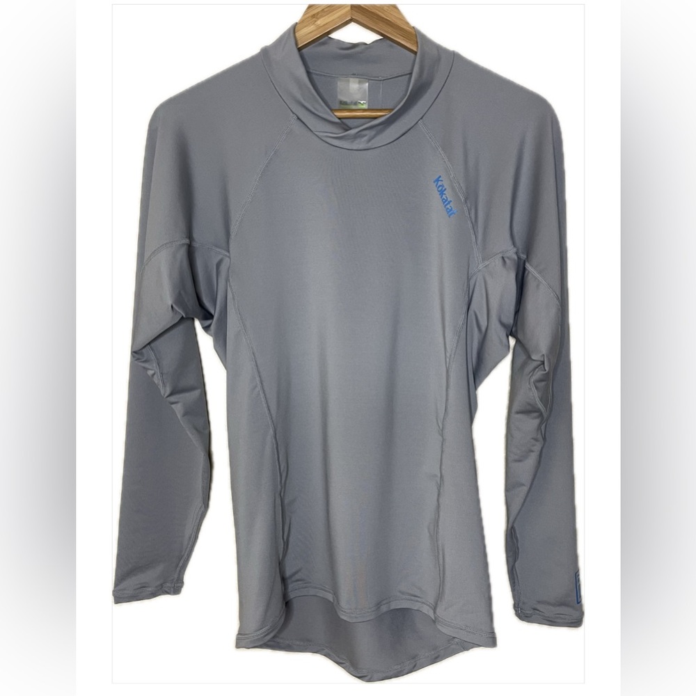 NWT Kokatat Gray Long Sleeve Men's Shirt Size Large